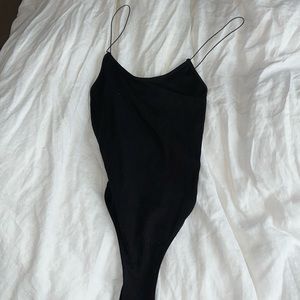 Ribbed bodysuit
